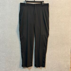 Nike Golf Pants Mens 34x32 Black Dri-FIT Performance Golf Chinos